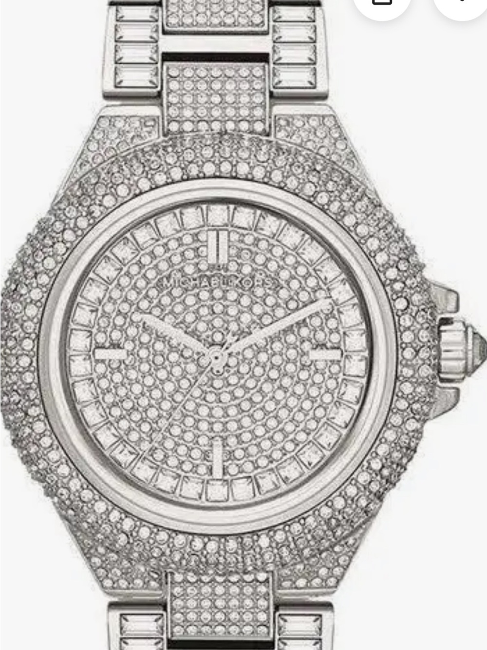Michael Kors Women's Camille MK5869 Silver Stainless-Steel Quartz Watch